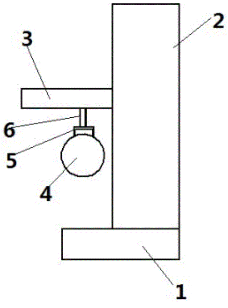 Computer numerical control profiling stone cutting machine capable of enabling cutter to rotate freely