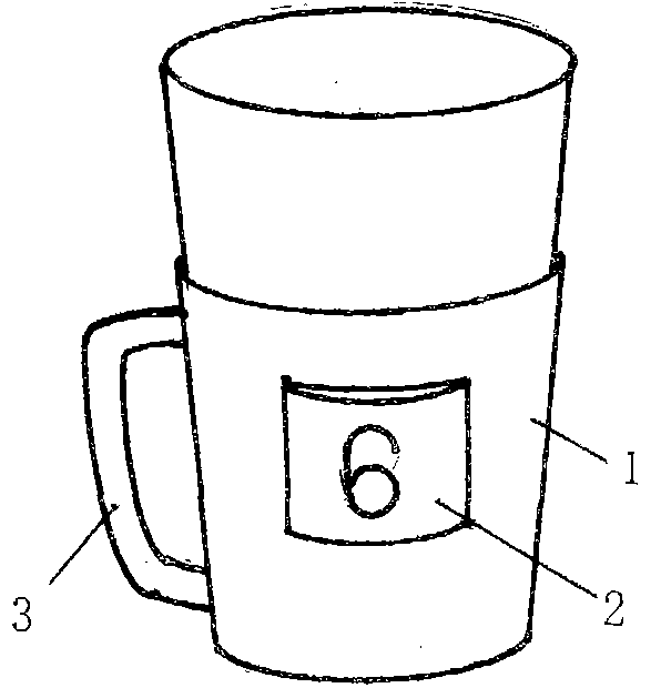 Cup base with insertion bag