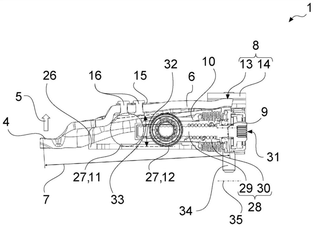 Hinge actuator for torque clutch