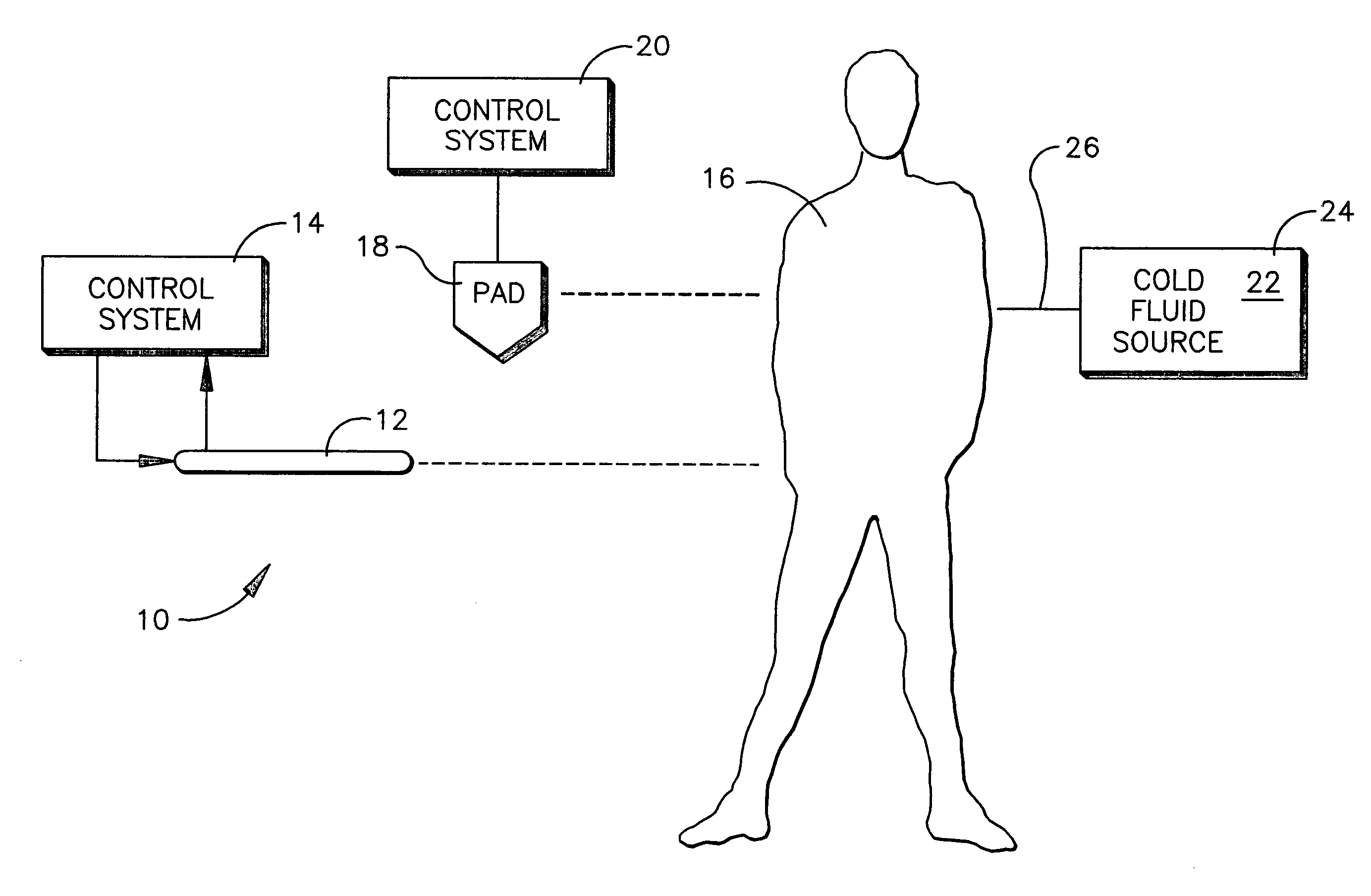 System and method for bringing hypothermia rapidly onboard