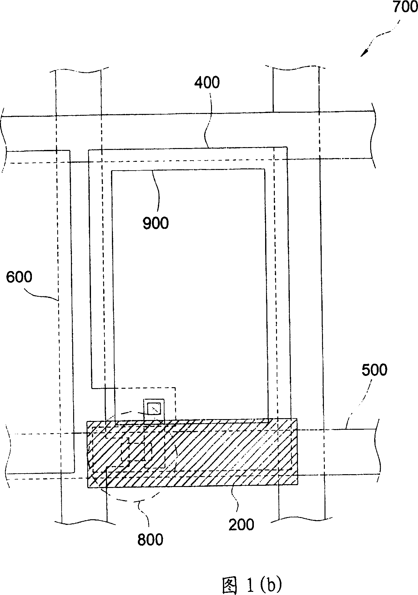 Coloured liquid crystal display device