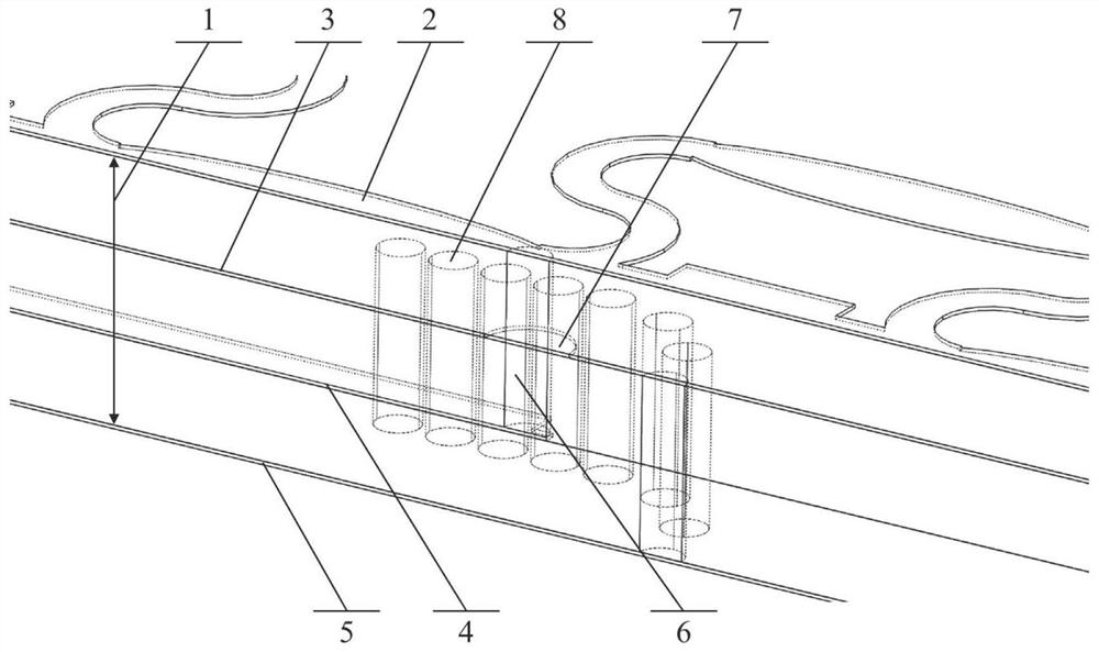 Combined antenna for millimeter wave automobile radar