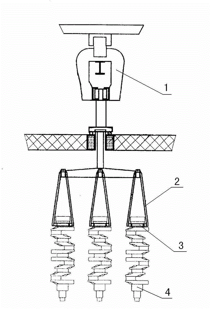 Normalizing equipment of marine nodular cast iron crankshaft