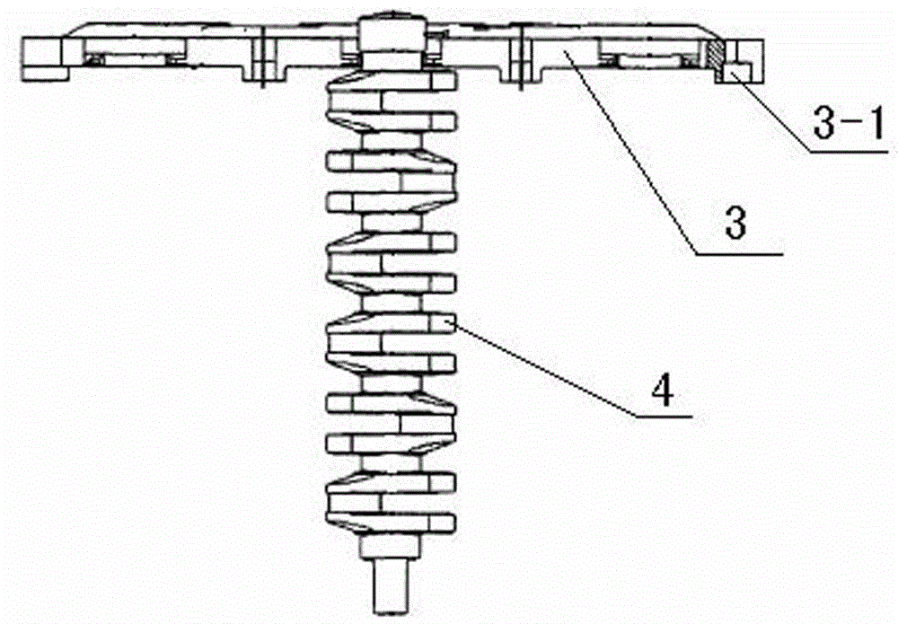 Normalizing equipment of marine nodular cast iron crankshaft