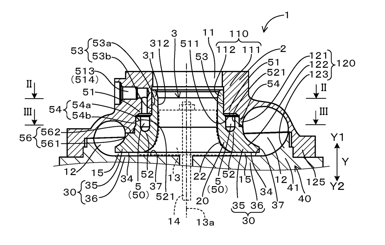 Housing for turbocharger and method for manufacturing the same