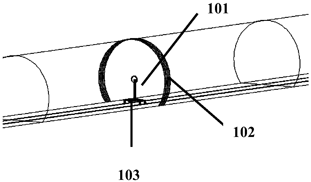 Subway tunnel appearance detection method