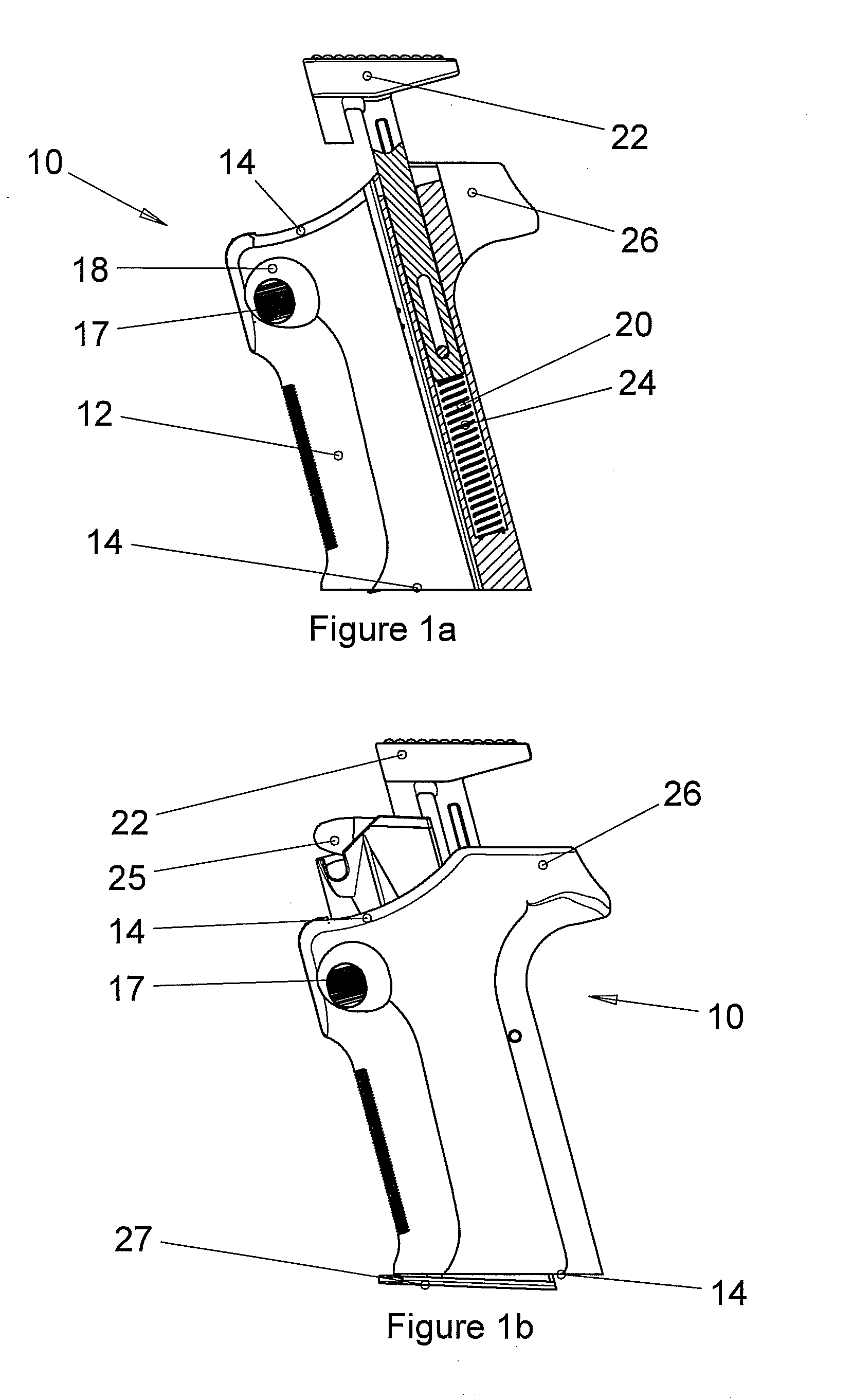 Pistol magazine loader