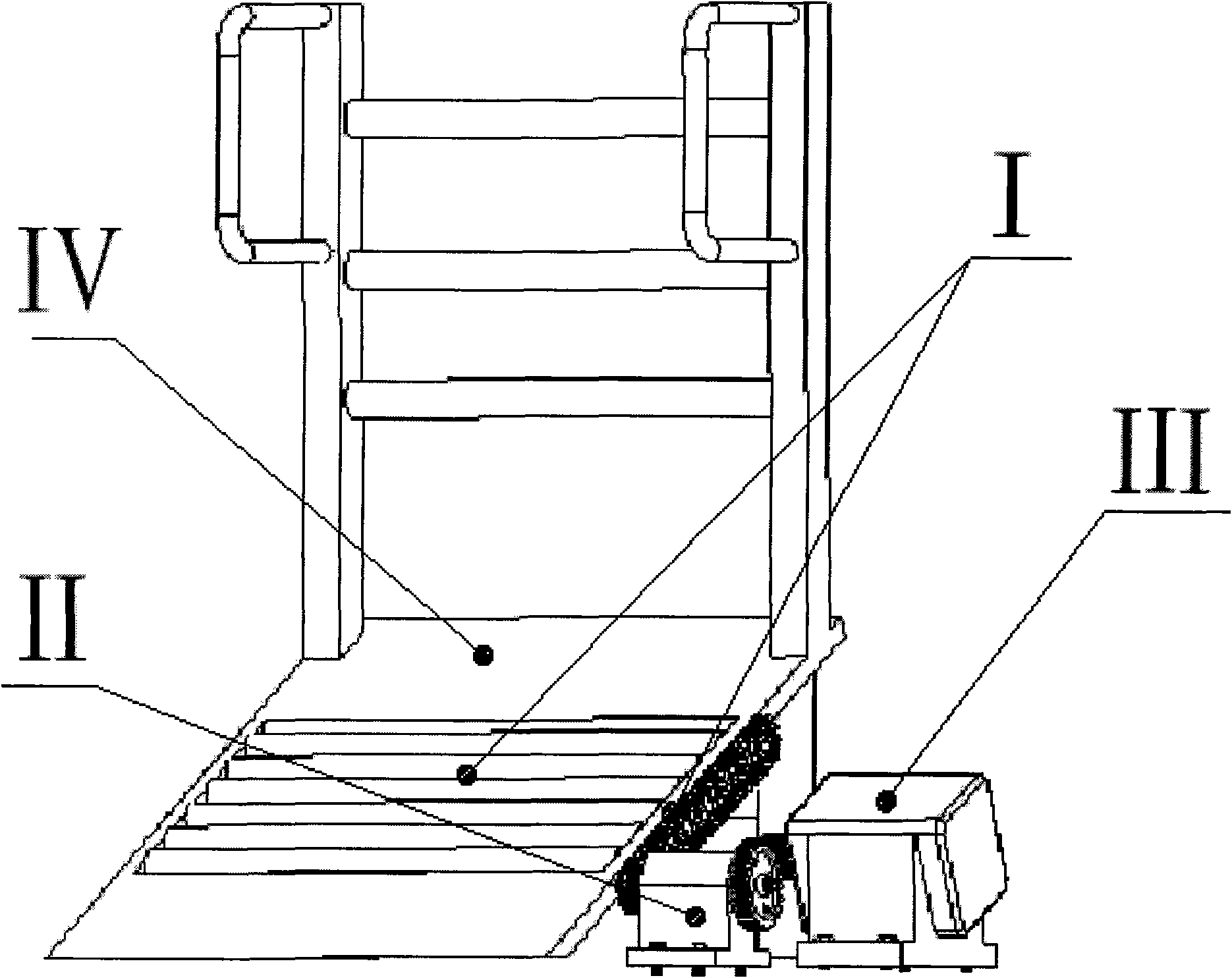 Body-building power generation roller running machine