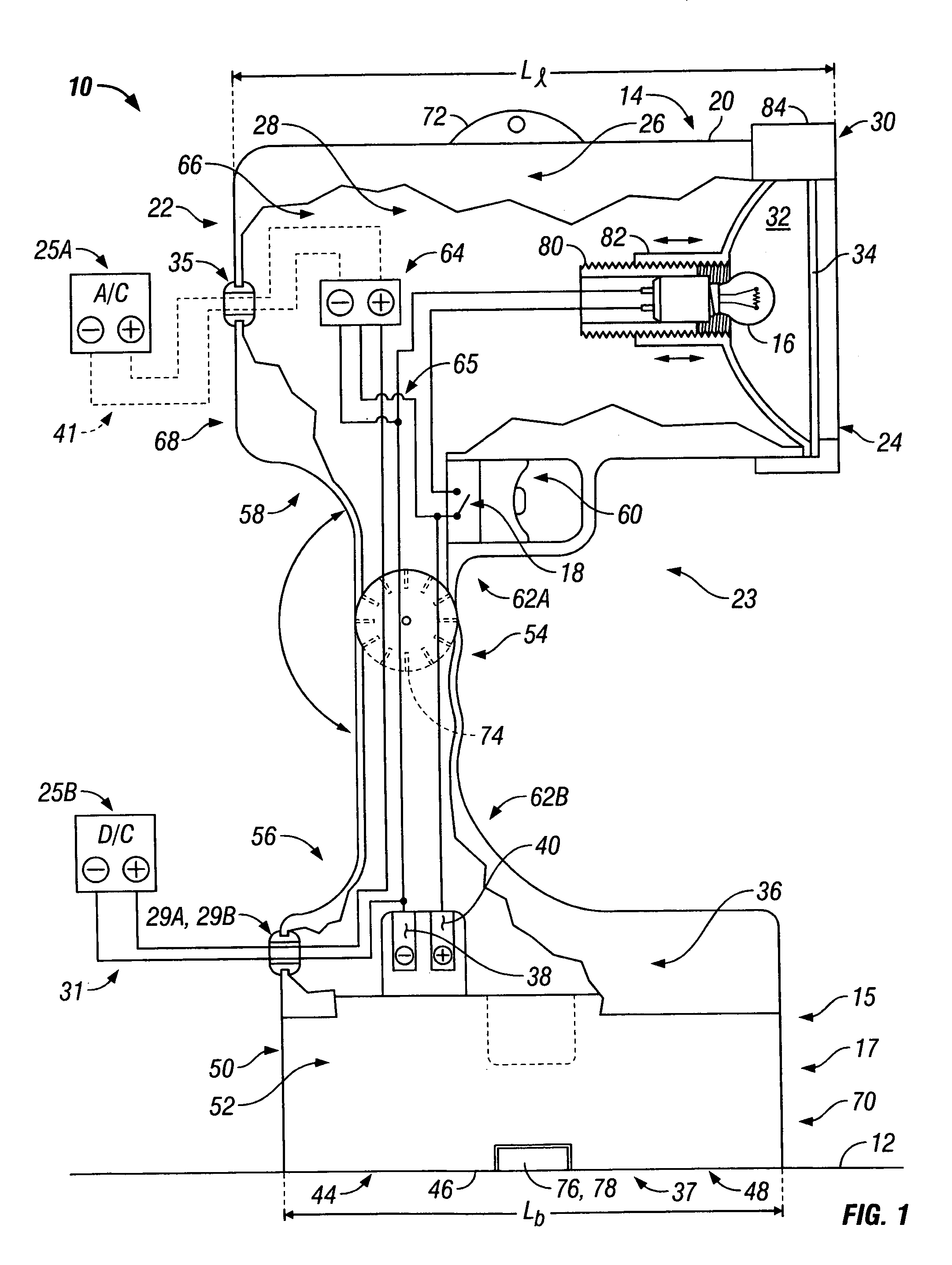 Spotlight system and method