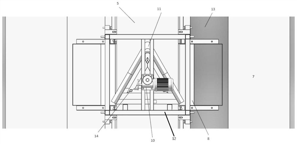 Full-automatic continuous coal distribution device