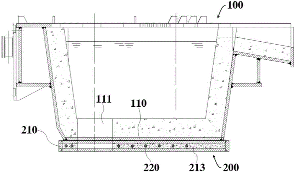 Continuous casting machine for molten steel continuous casting