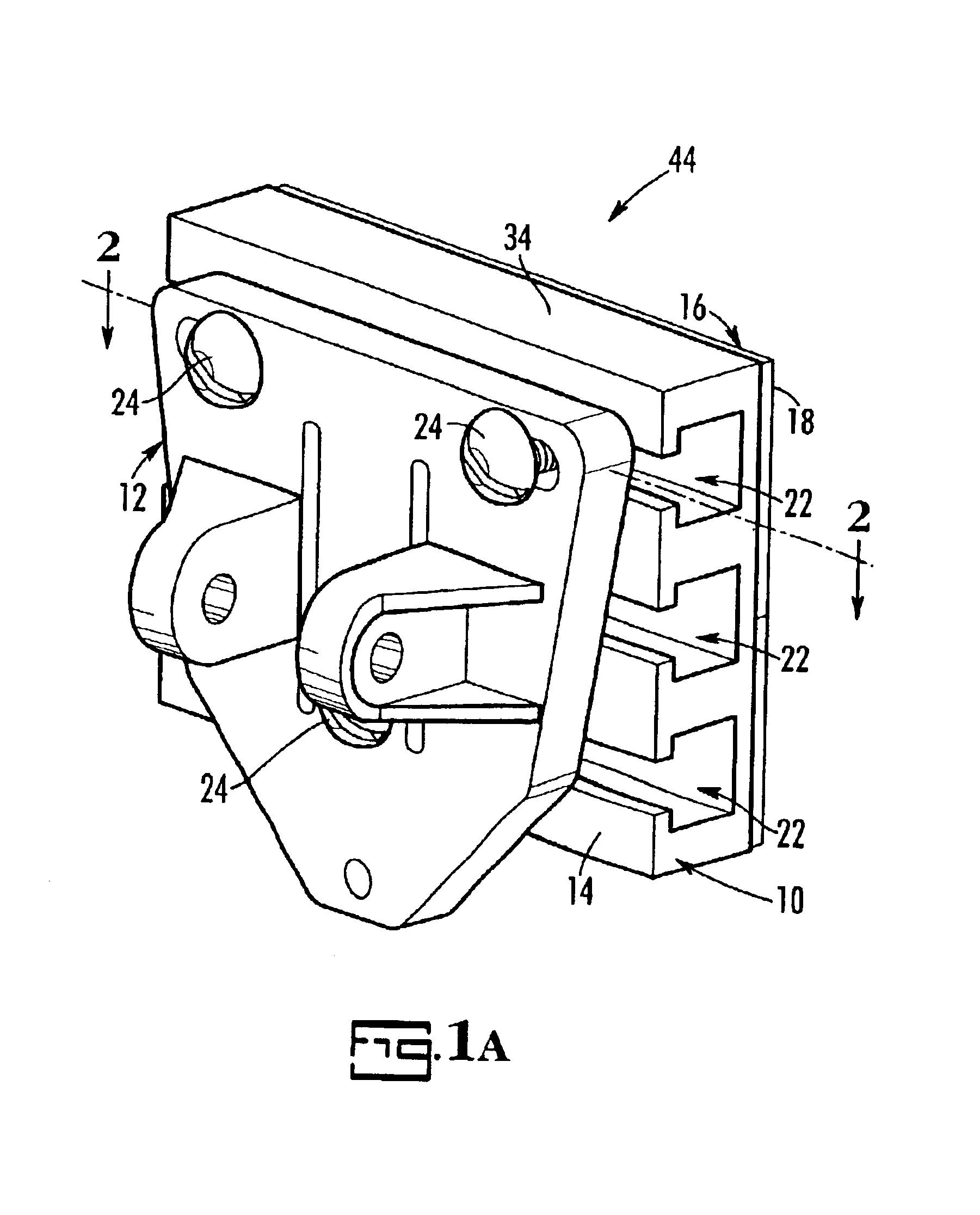 Transducer mounting block