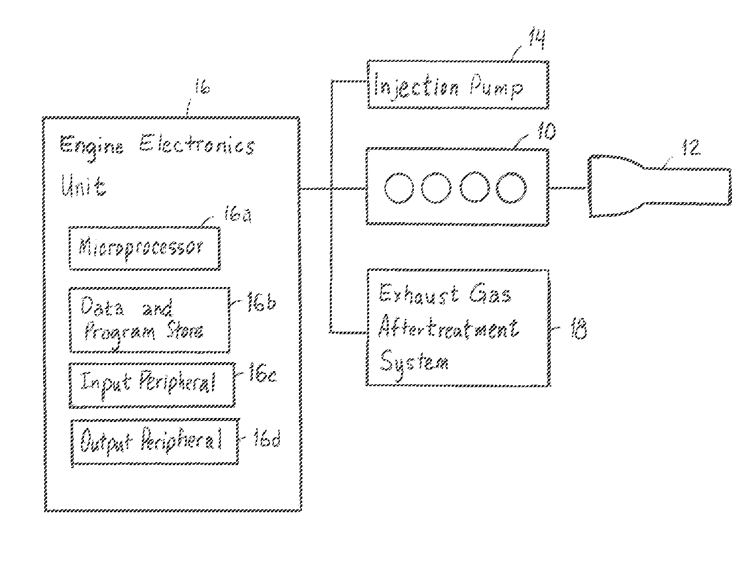 Motor vehicle with reduced sound emissions