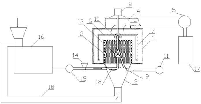 Room-temperature preparation method of ultramicro powder pomegranate rind pulvis and special two-way airflow screening machine thereof