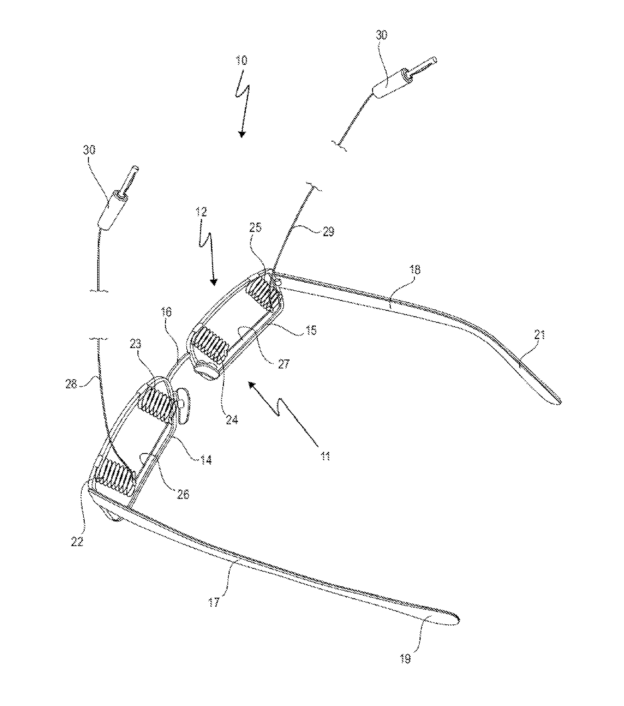 Device for electrostimulation