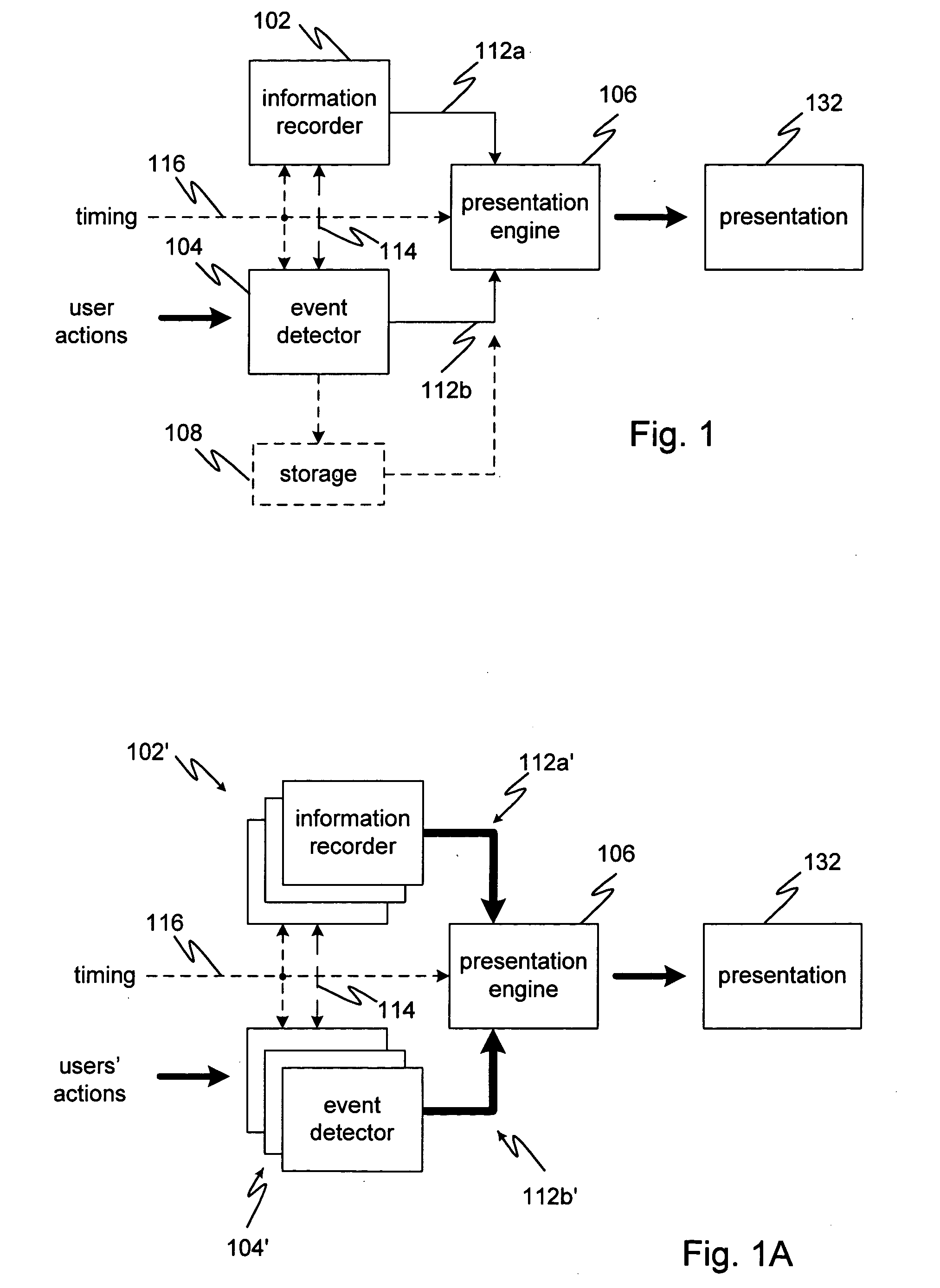 Transmission of event markers to data stream recorder