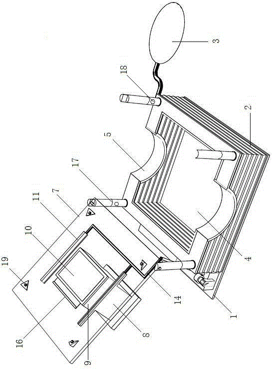 Limb wound nursing device