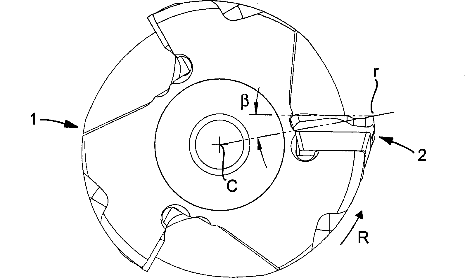 Indexable end-milling insert