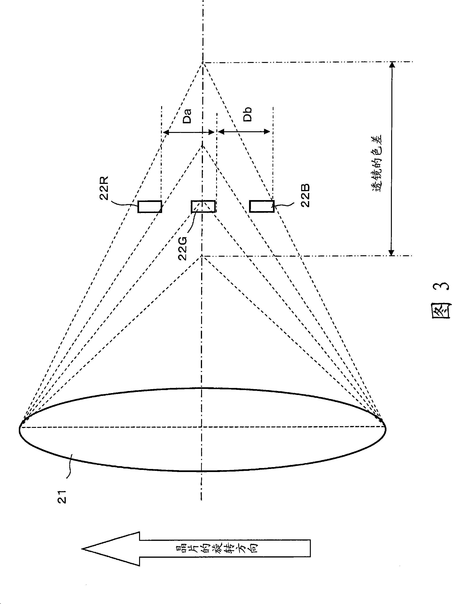 Appearance inspecting device