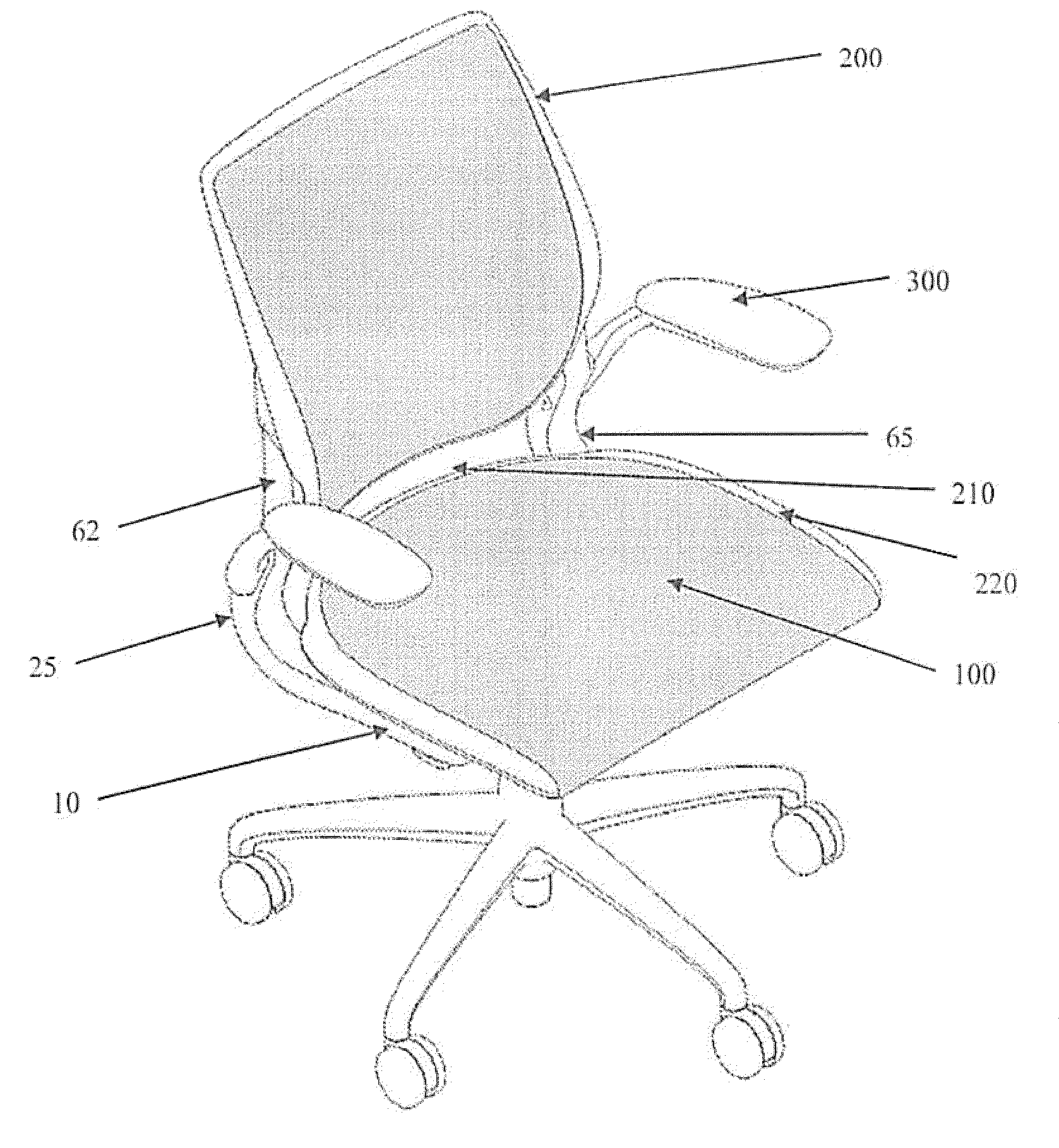 Seating Apparatus With Reclining Movement