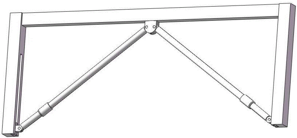 Supporting device for frame structure