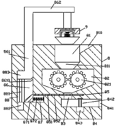 A sewage treatment device