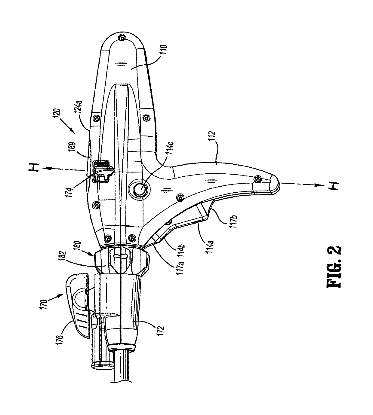 Powered surgical stapling device