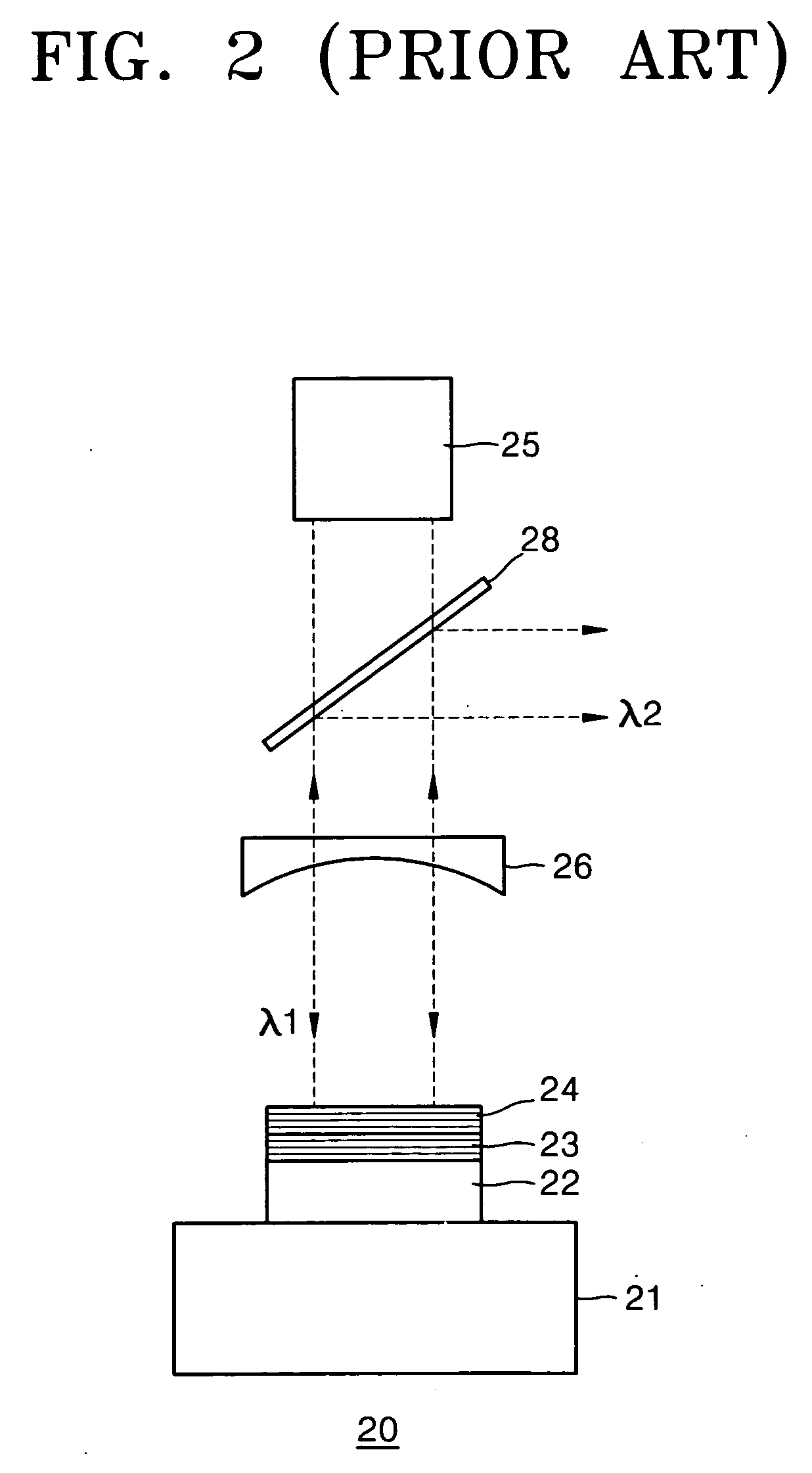 Highly efficient surface emitting laser device, laser-pumping unit for the laser device, and method of manufacturing the laser-pumping unit