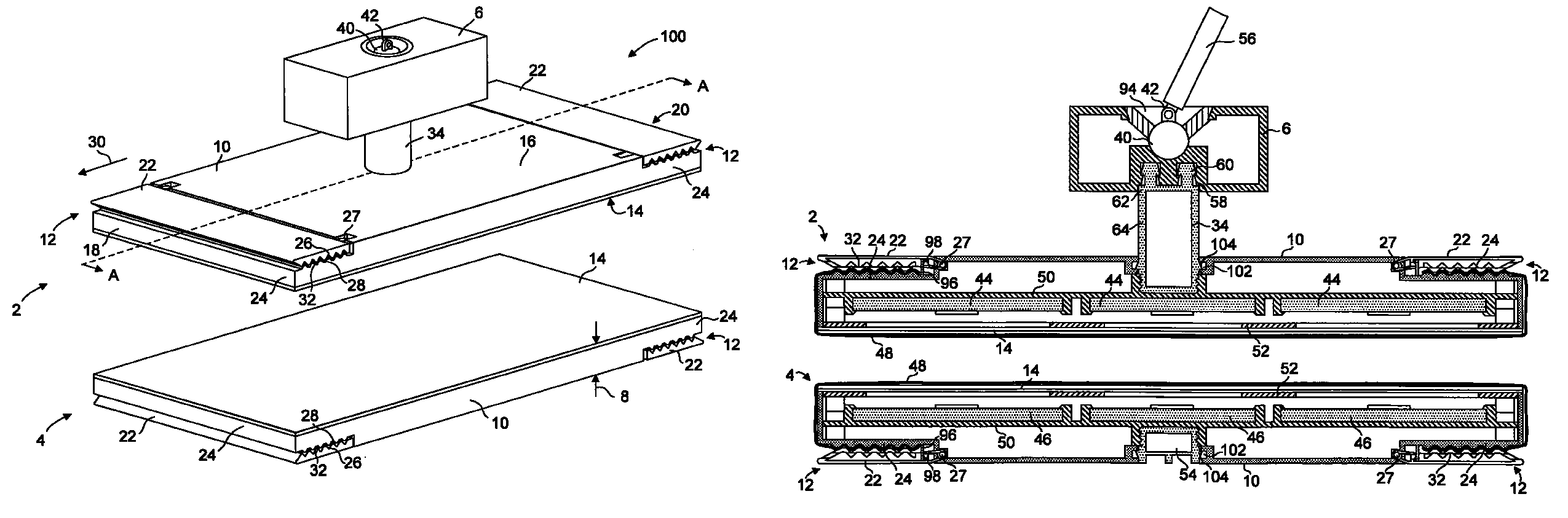 Variable strength magnetic window cleaning device