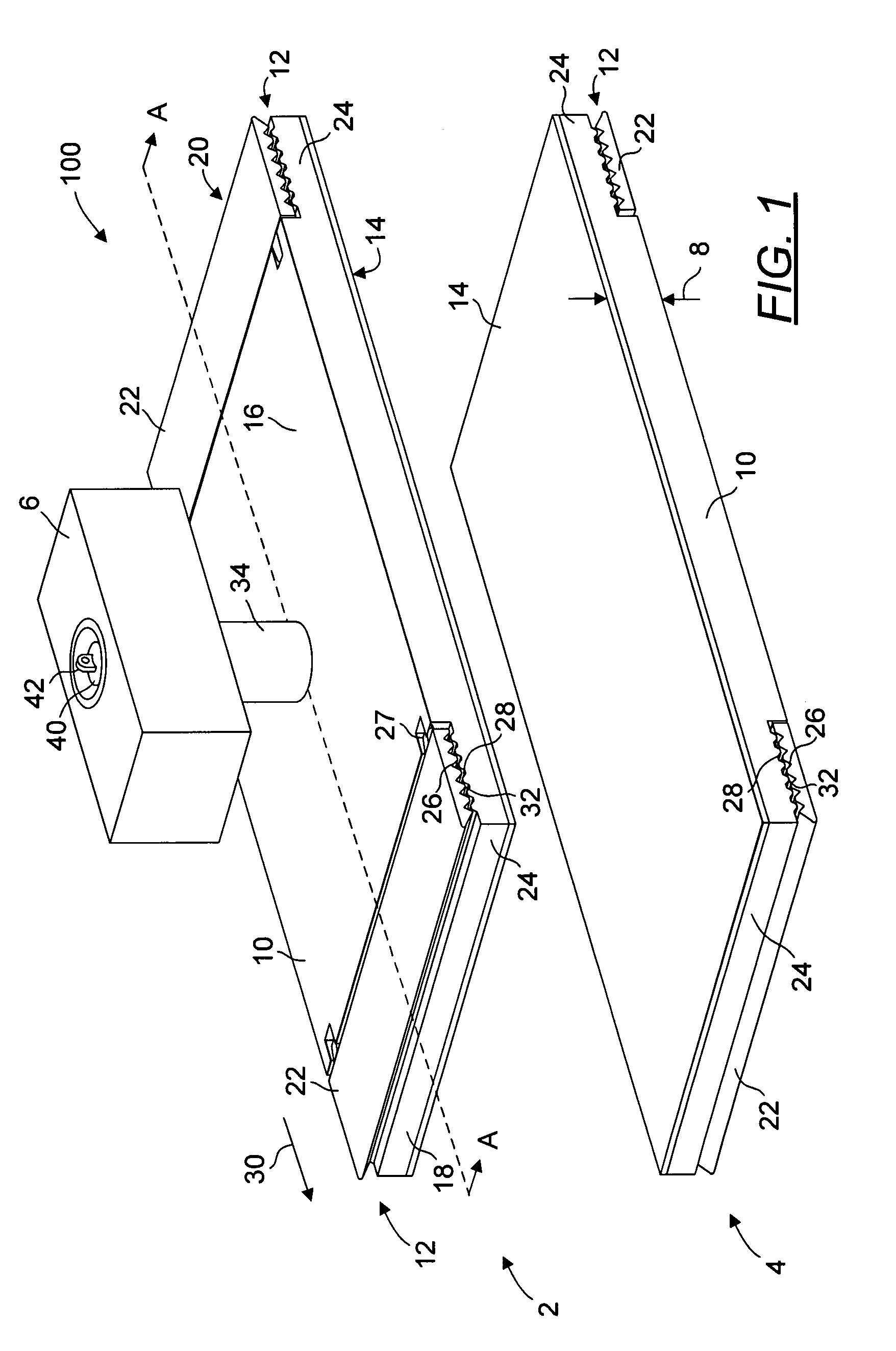 Variable strength magnetic window cleaning device