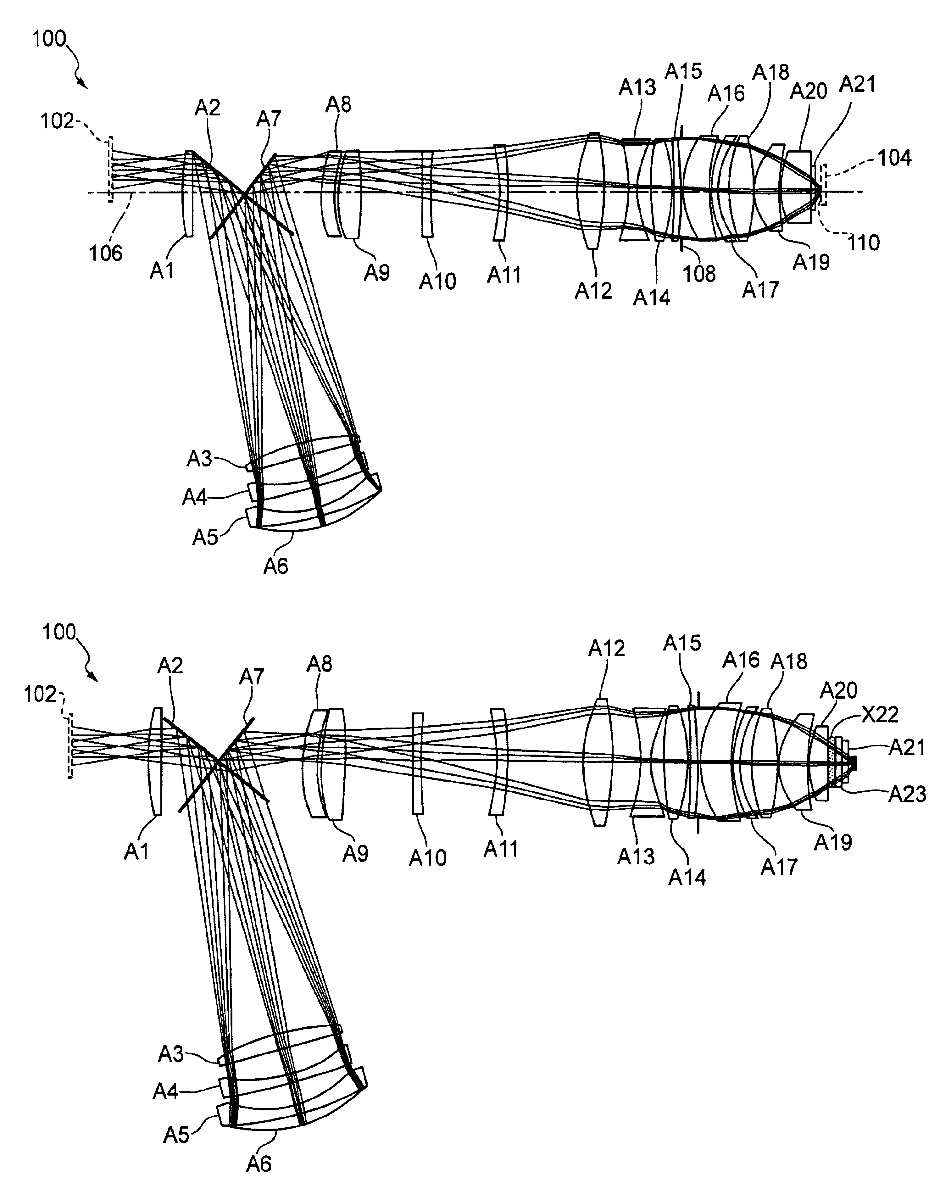 Structures and methods for reducing polarization aberration in integrated circuit fabrication systems