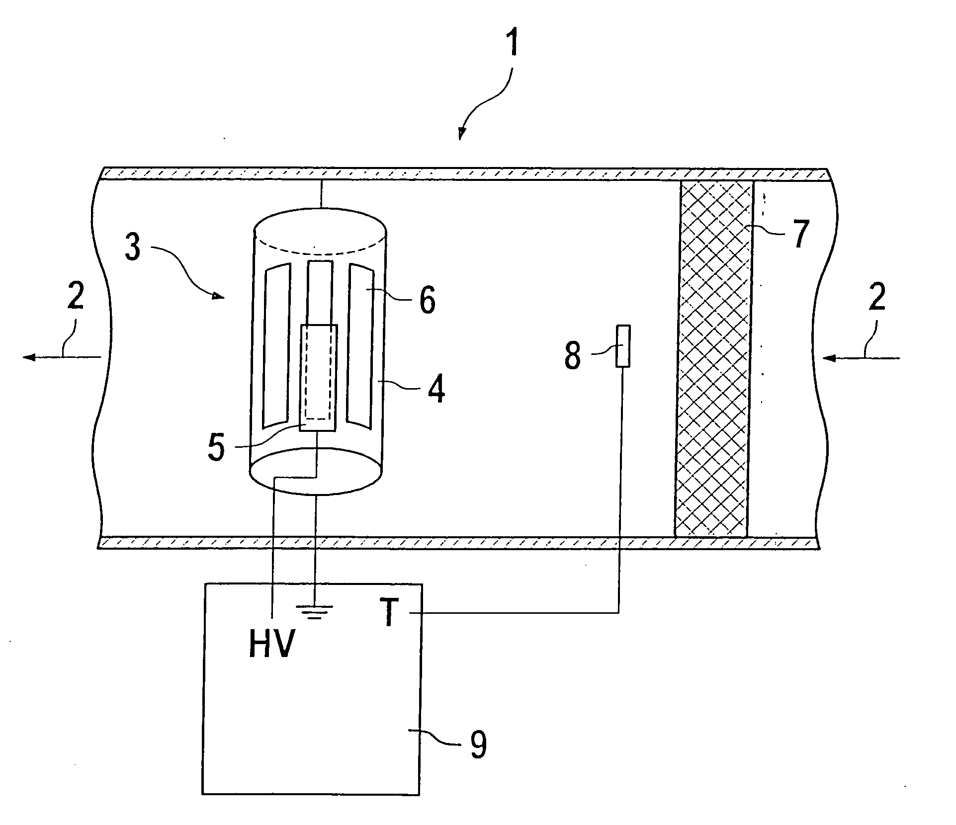 Method and system for monitoring the functional capability of a particle detector