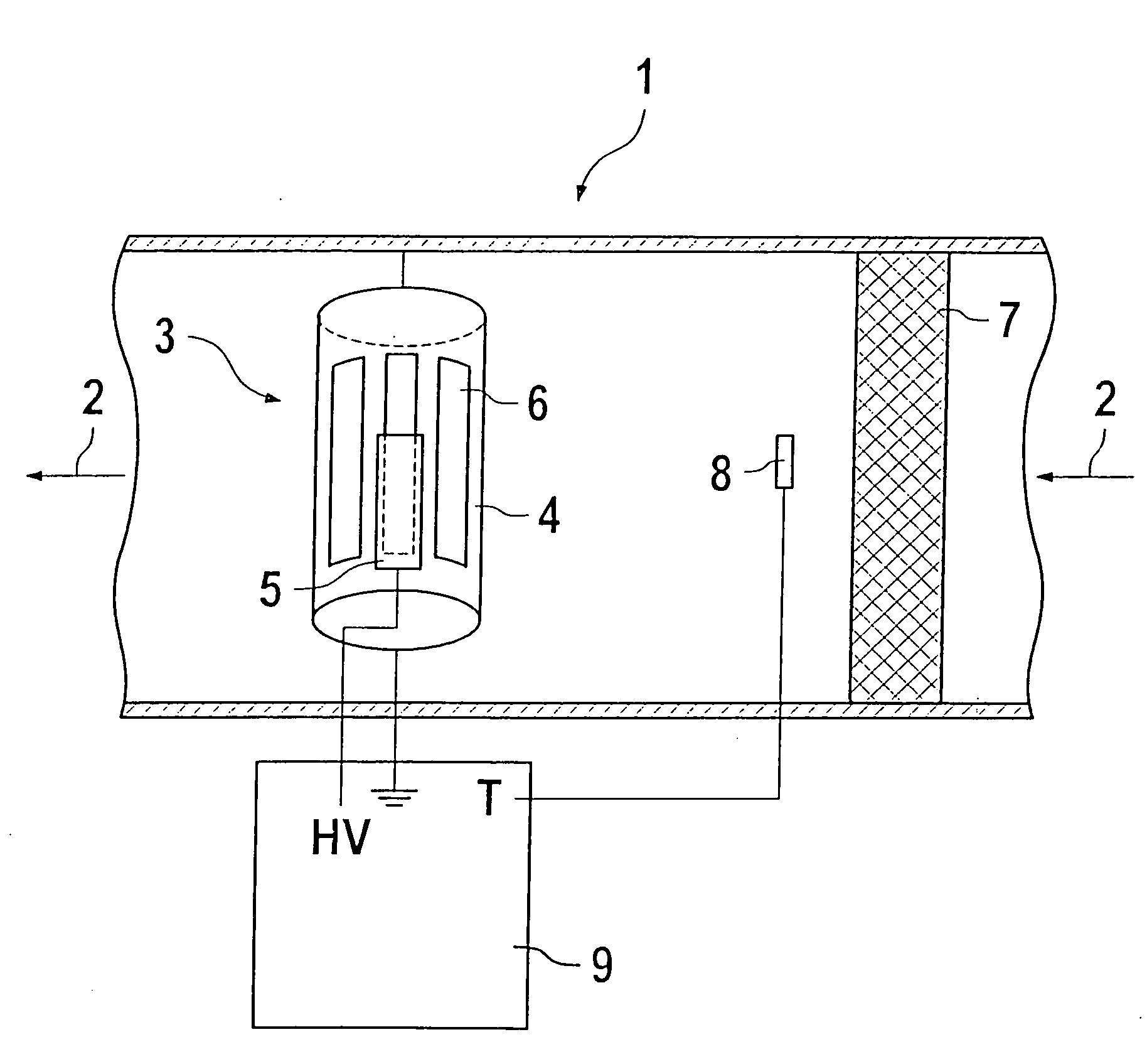 Method and system for monitoring the functional capability of a particle detector