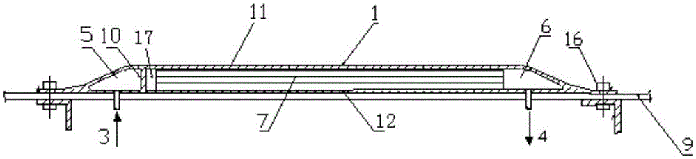 Aircraft skin heat exchanger