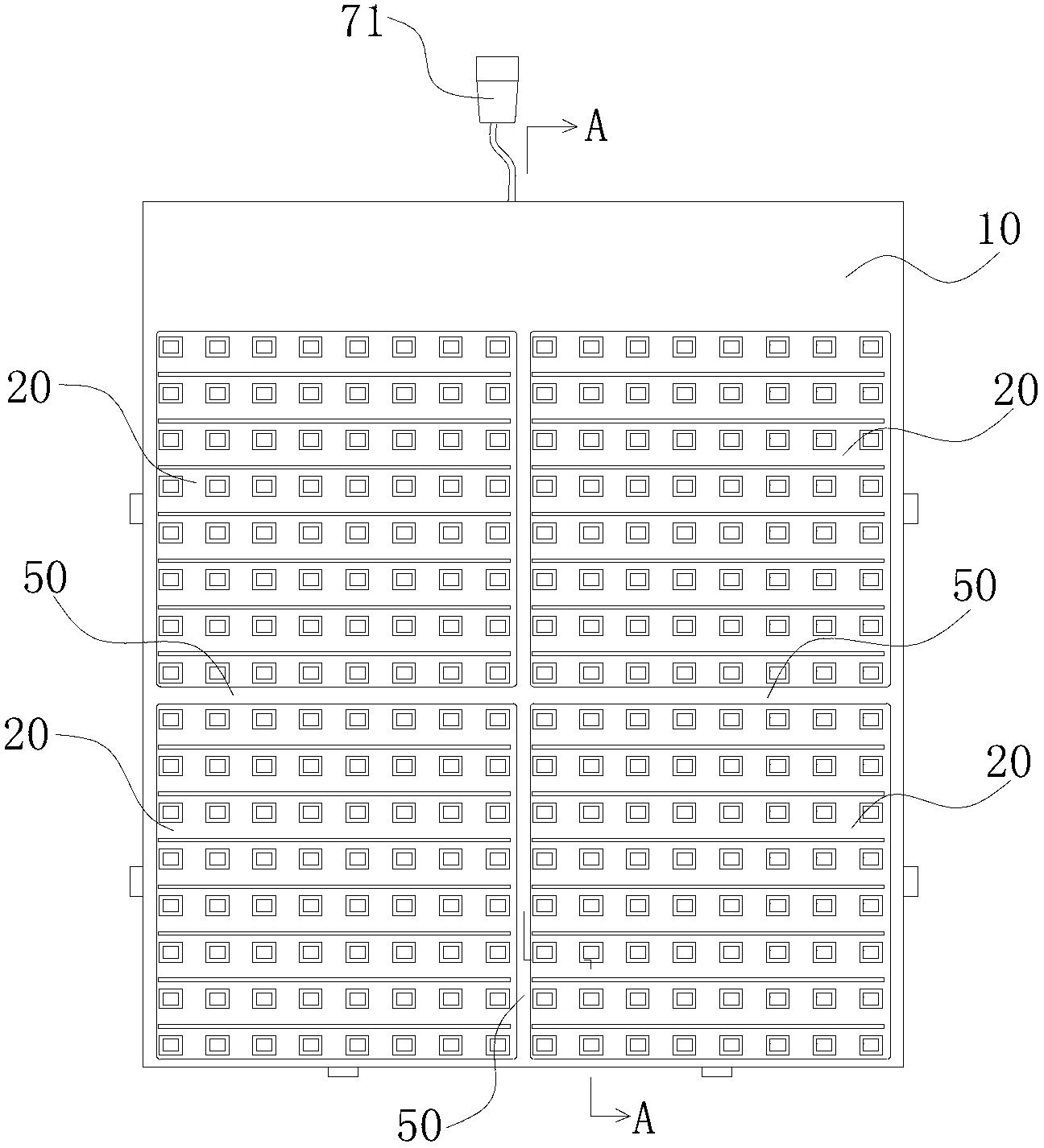 Flexible LED (Light Emitting Diode) display screen