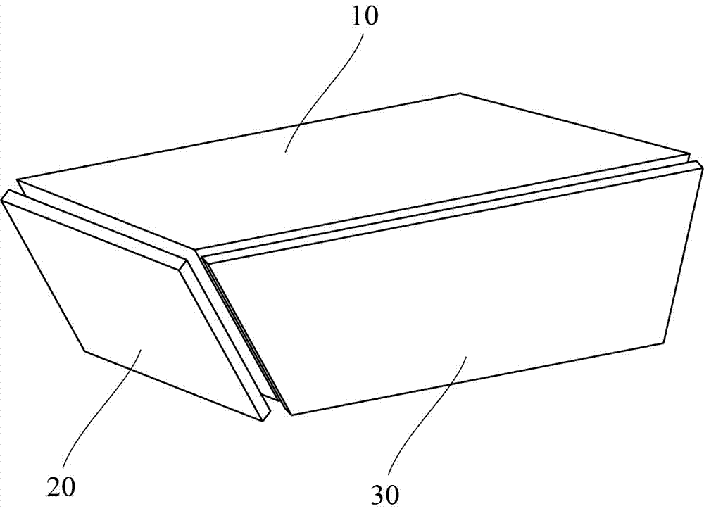 Car auxiliary reflective mirror capable of seeing front wheel and rear wheel simultaneously