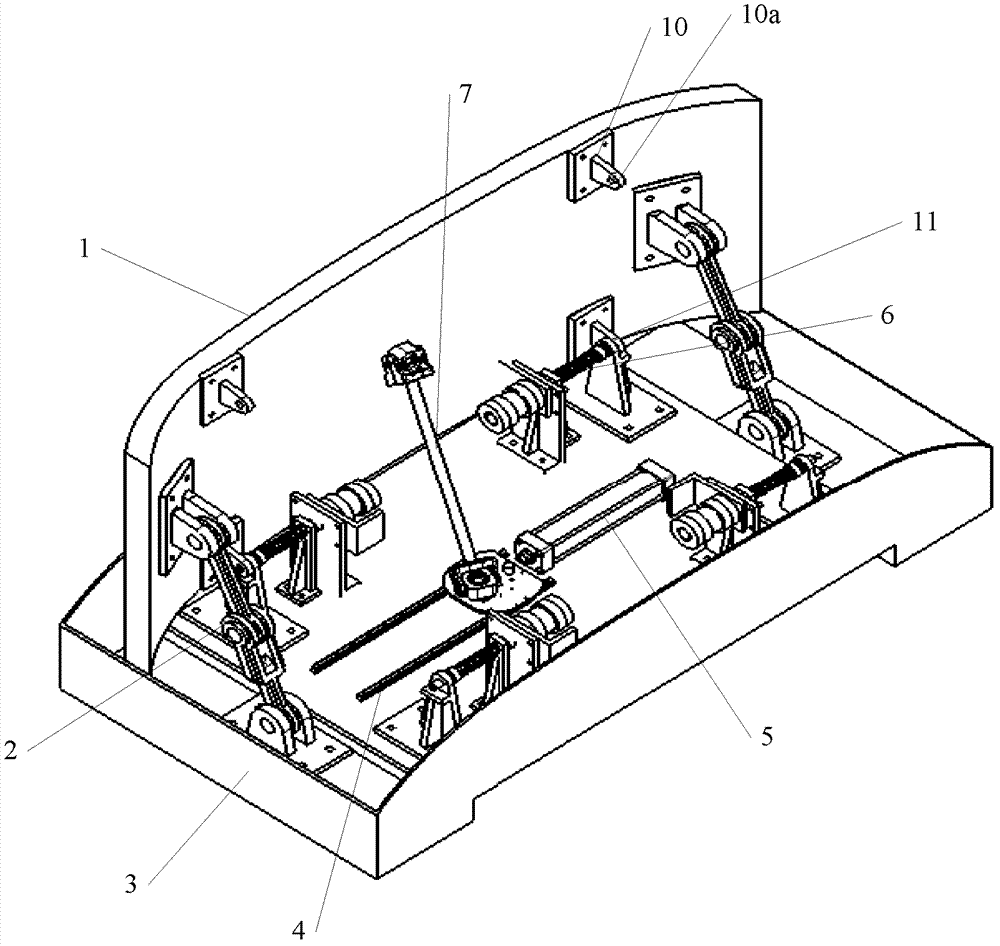 Single wing plate operated aerodynamic braking device