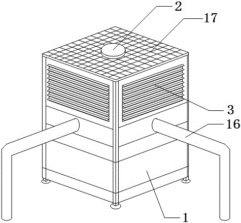 A water filter air purifier