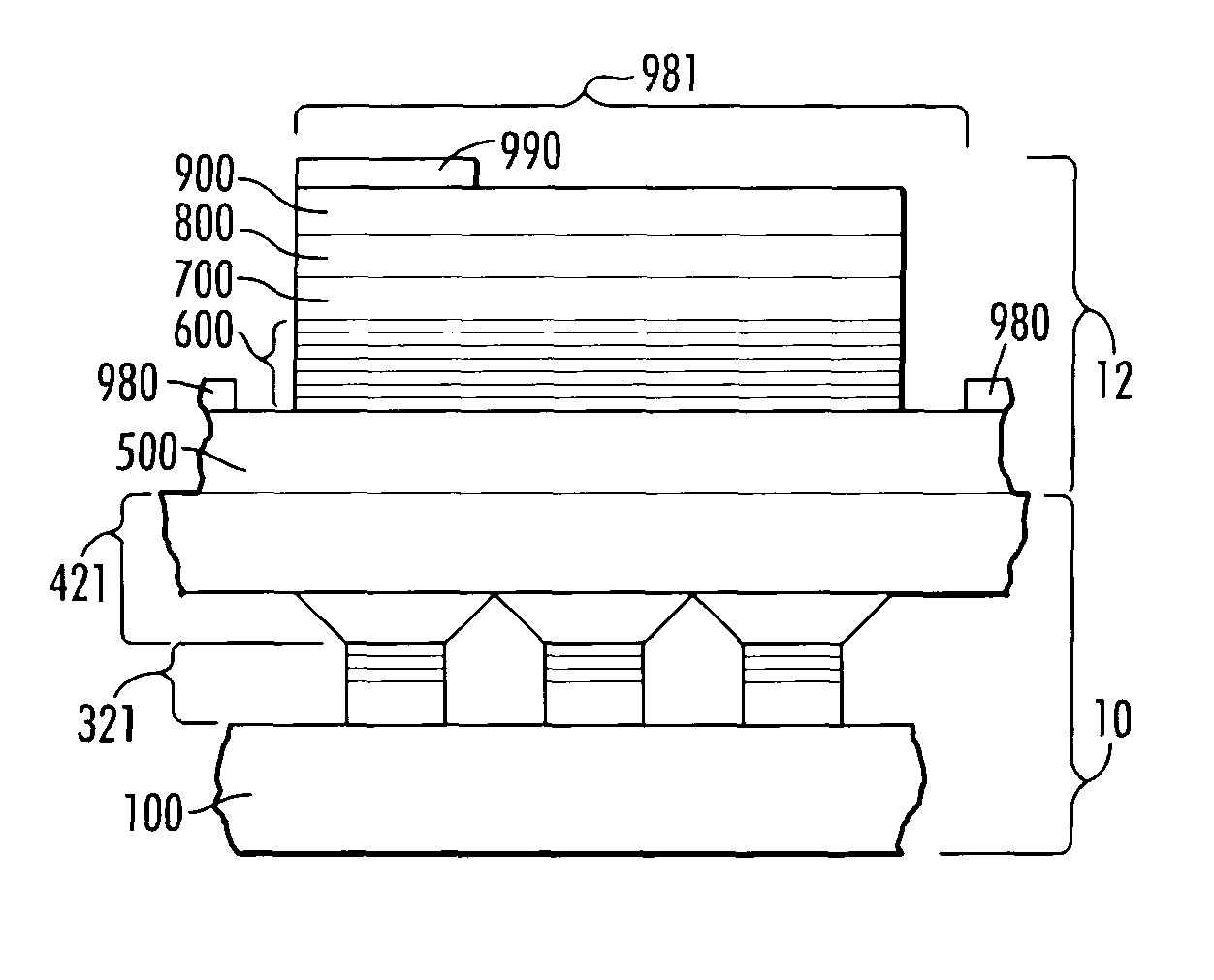 Micro-pixel ultraviolet light emitting diode