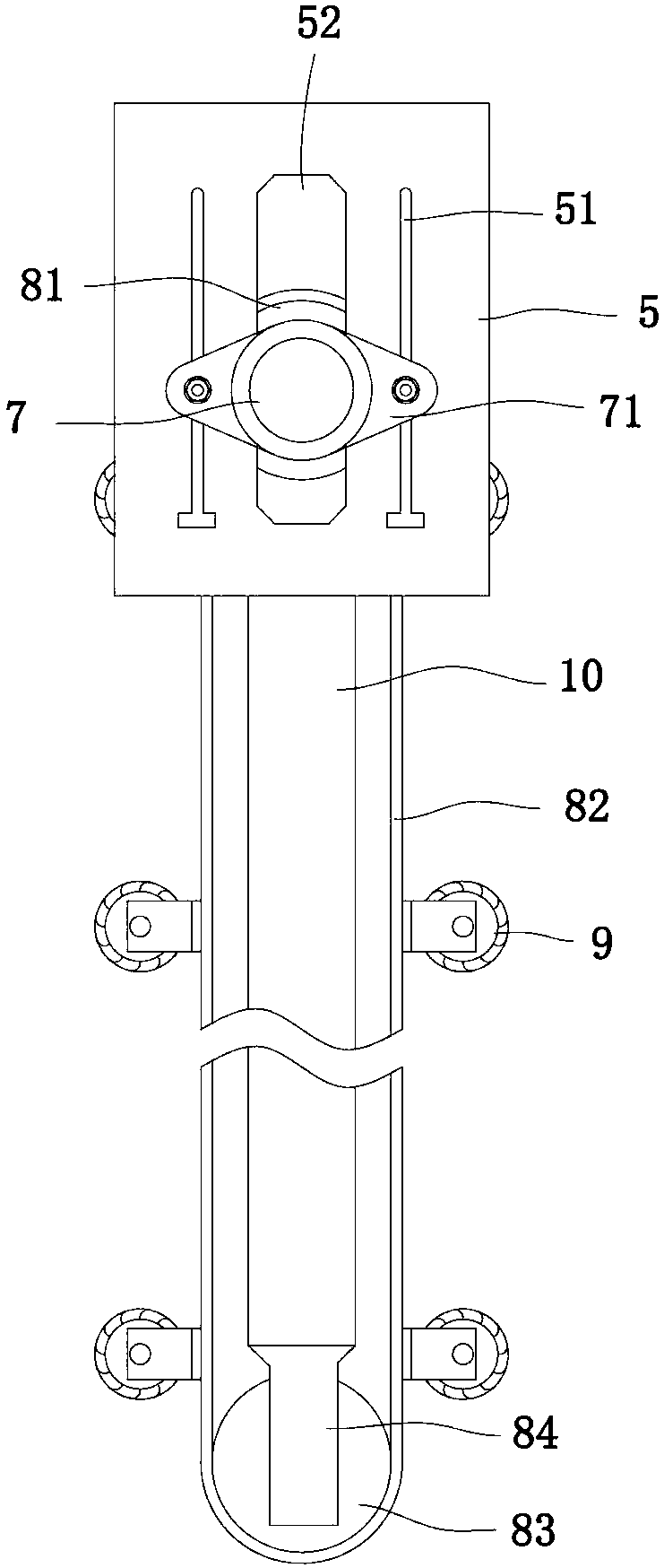 PRB module for underground water pollution restoration