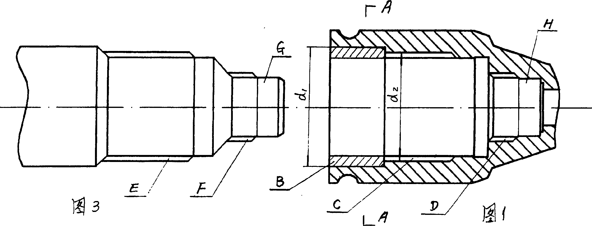 Once cold extrusion shaping method of automobile power steering gear jacketed screw and its multiple key and oil distributing groove