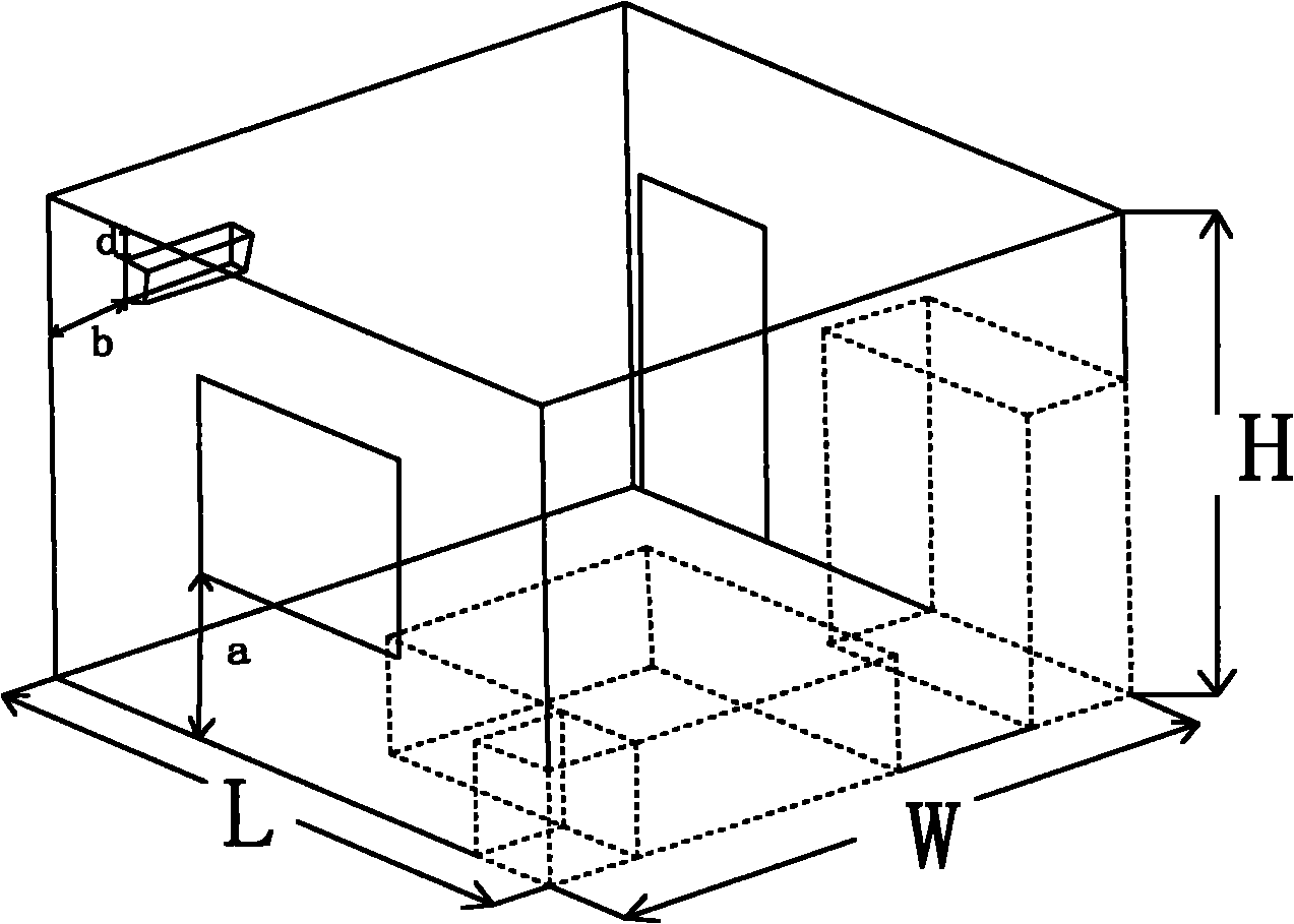 Method for calculating installation positions of indoor machines of air conditioners