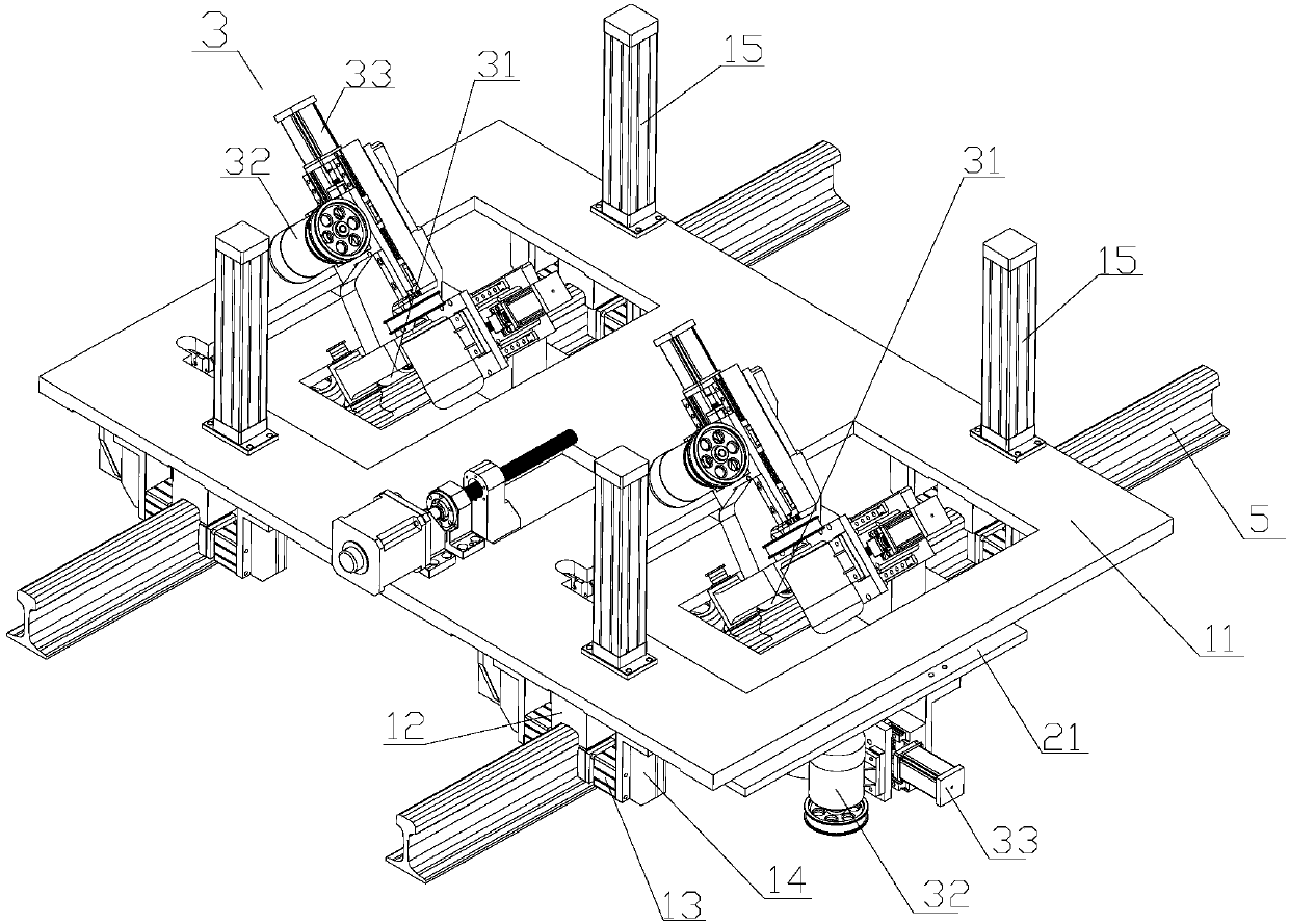 Semi-automatic rail grinding machine