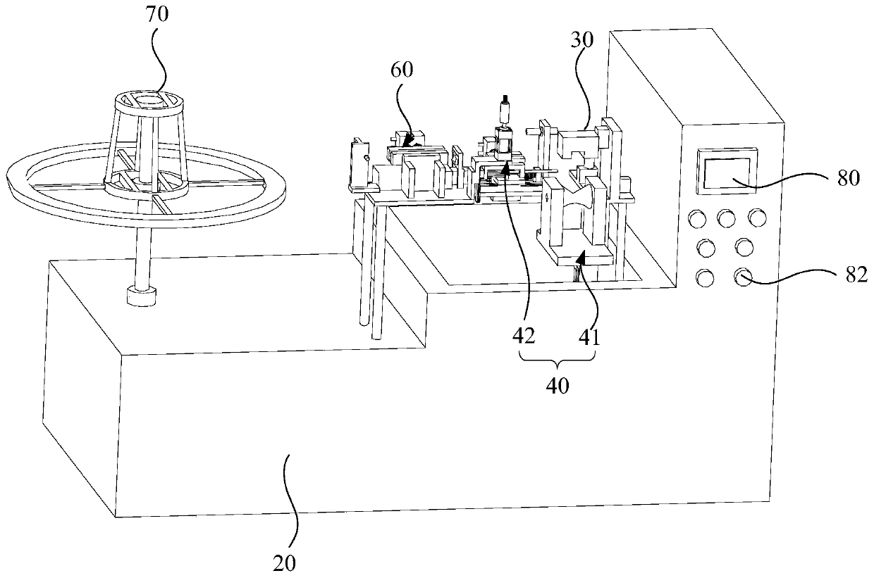 Pipe shear durability test device and method