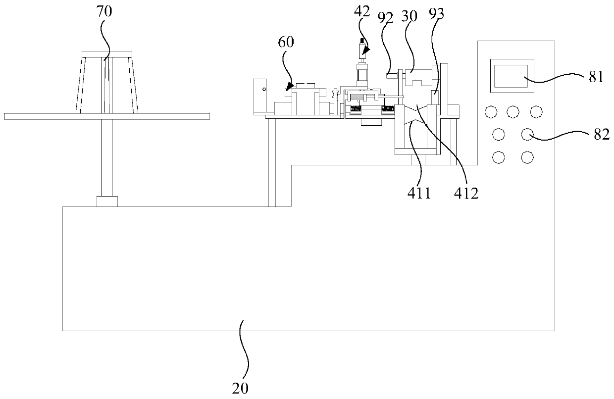 Pipe shear durability test device and method