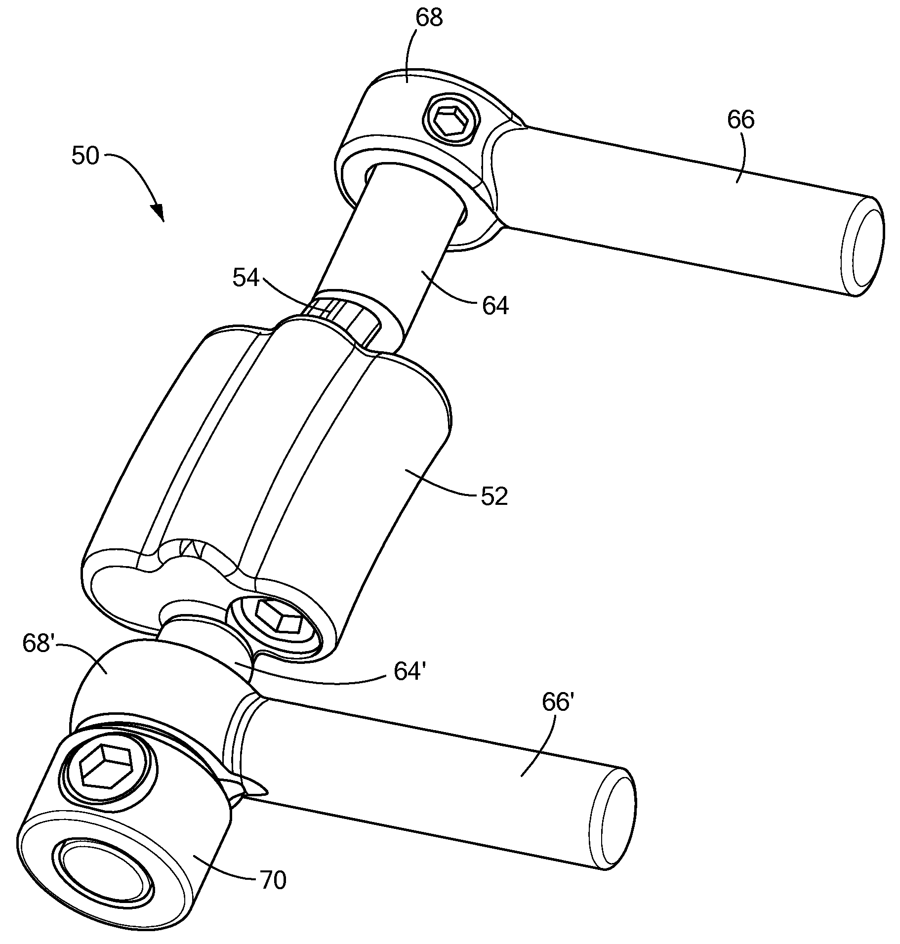 Dynamic spinal stabilization device