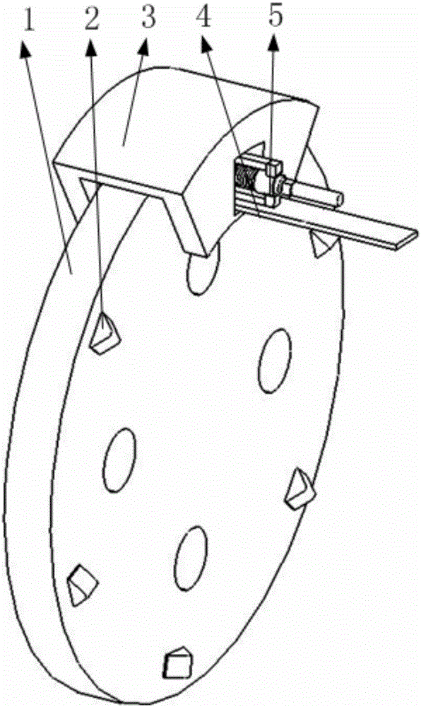 Braking power generation mechanism based on cooperation of balls