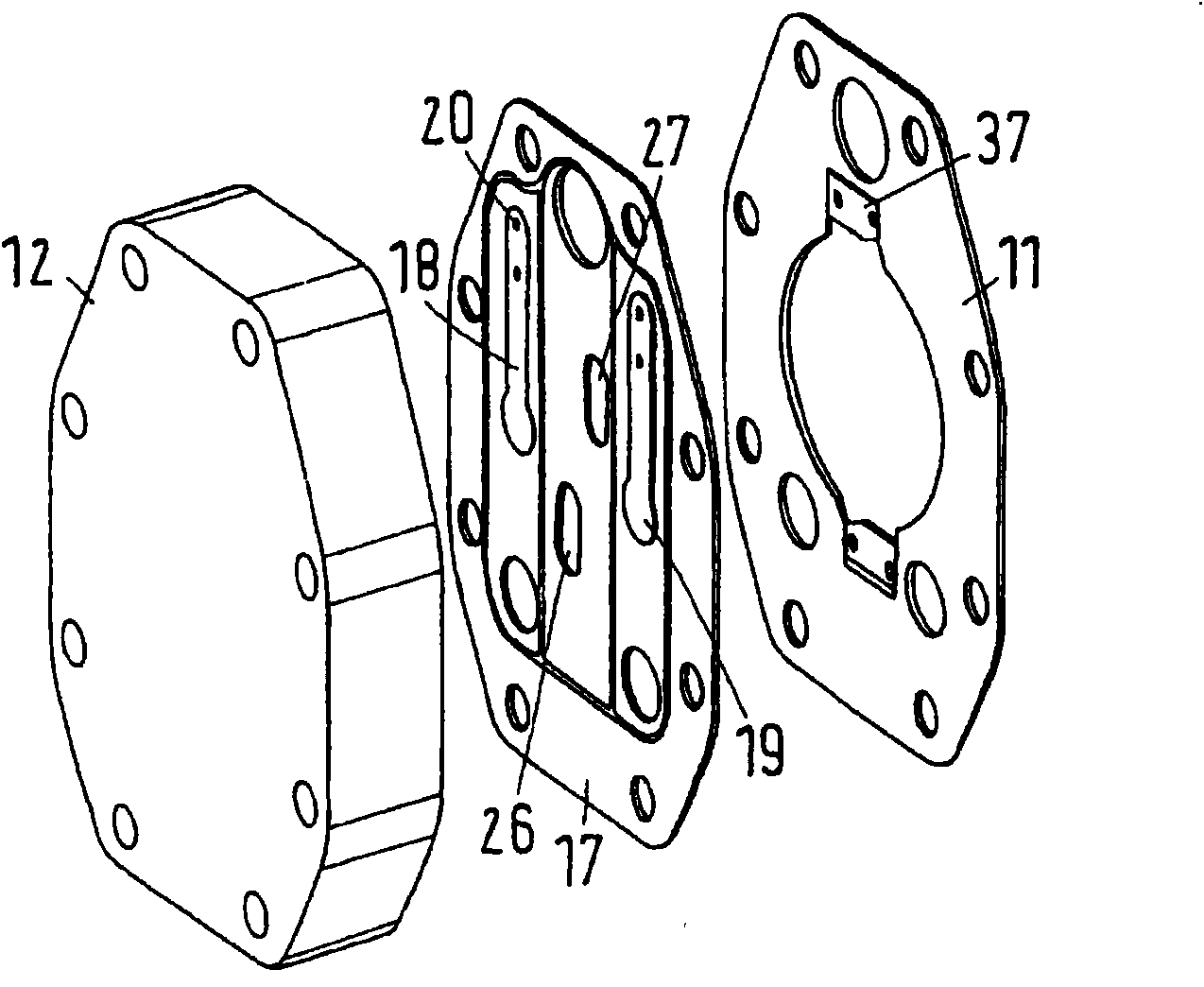 Piston compressor and refrigerant compressor