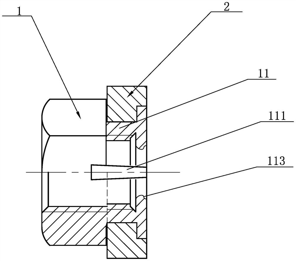 Self-locking anti-loosening nut