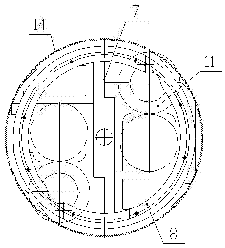 High-speed double-clamping rotary type corrugated machine